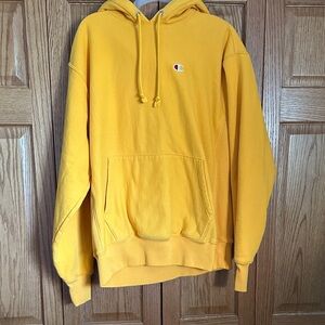 Champion Bright Yellow Men's Hoodie